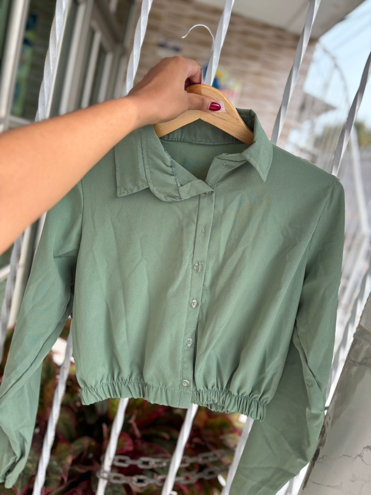 Camisa manga larga
