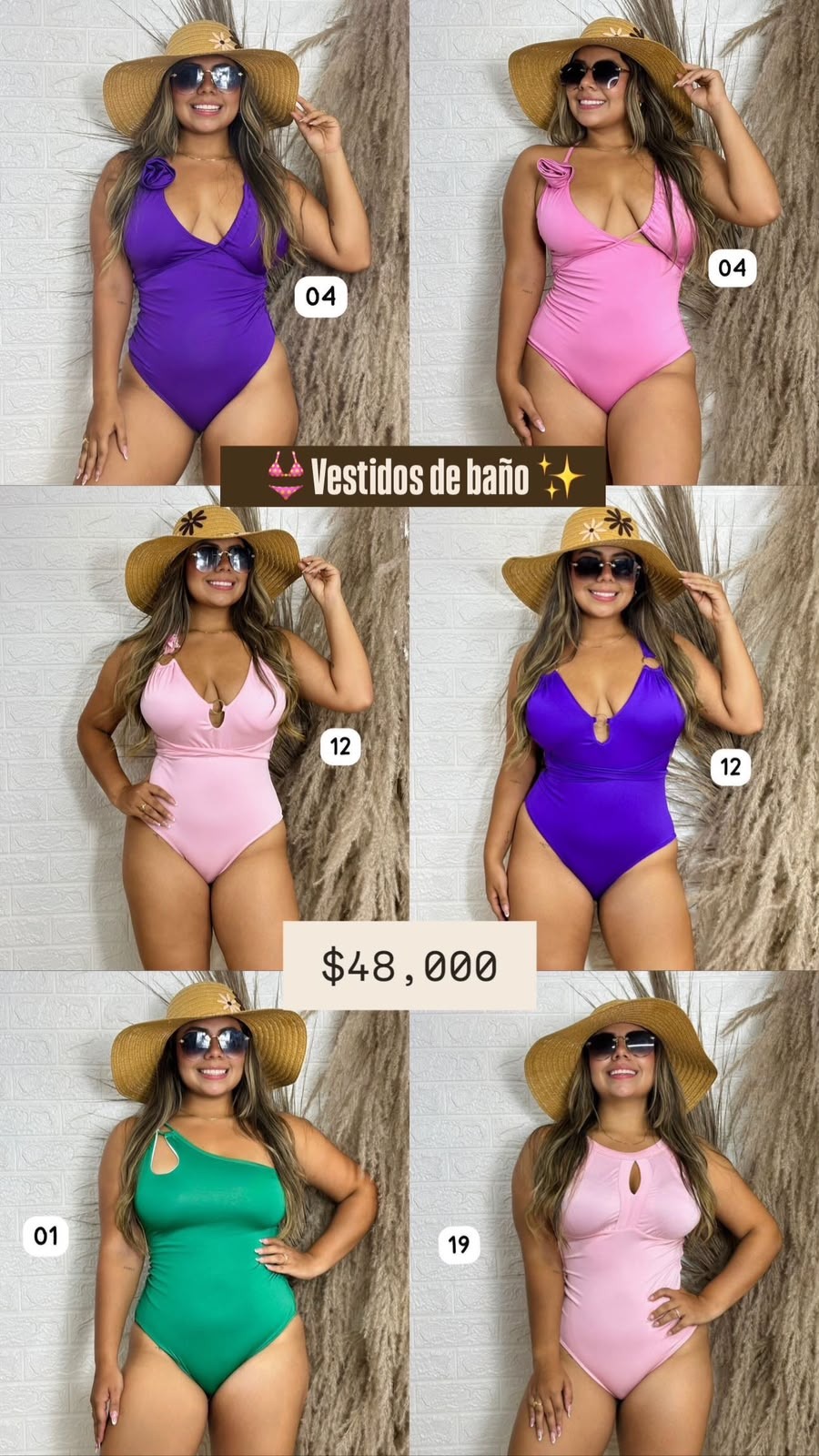 Vestido de baño enterizo 